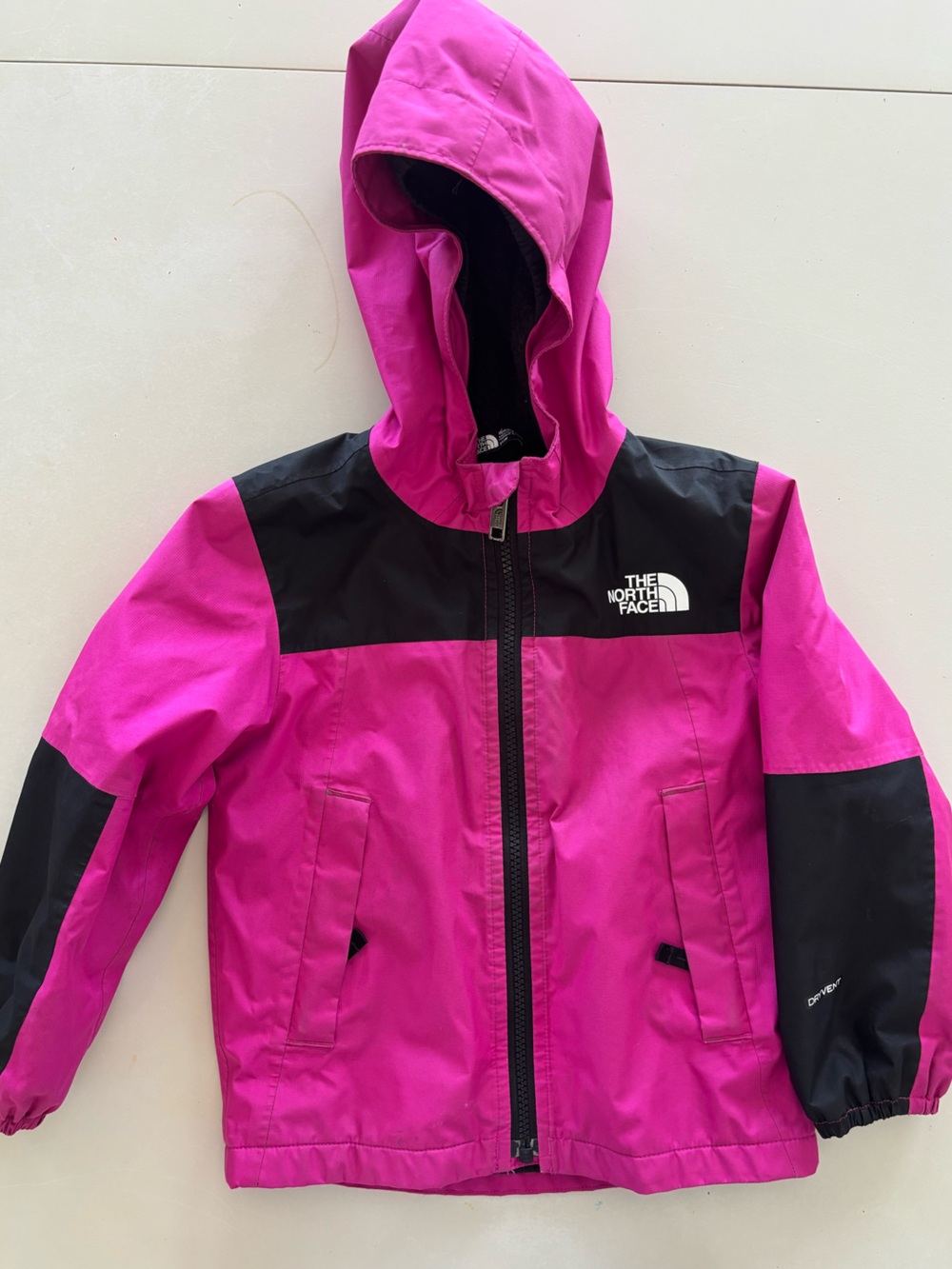 The North Face Pink Fleece Lined Jacket